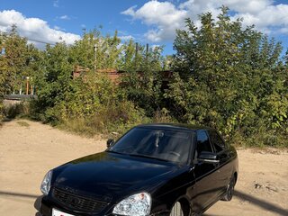 2008 Lada (ВАЗ) Priora I, чёрный, 250000 рублей, вид 2