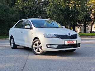2014 Skoda Rapid I, белый, 930000 рублей, вид 3