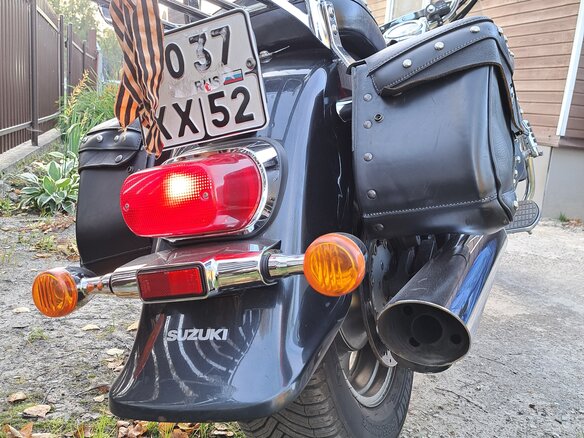 2006 Suzuki Boulevard C90, серый, 600000 рублей - вид 8