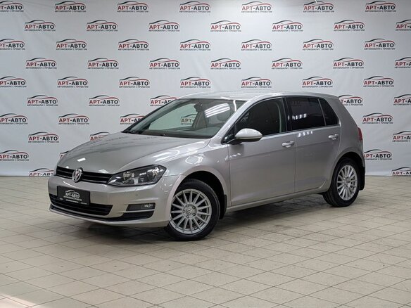 2013 Volkswagen Golf VII, серебристый, 1149000 рублей