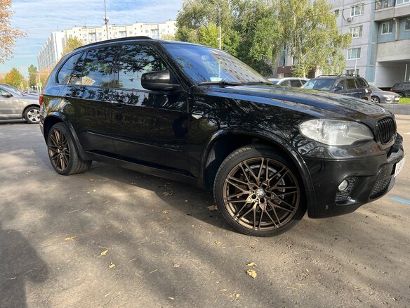 2011 BMW X5 40d II (E70) Рестайлинг, чёрный - вид 7