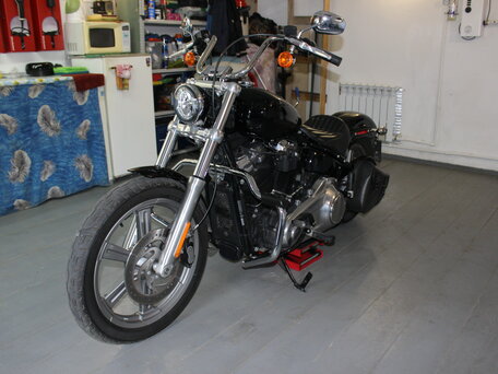 2022 Harley-Davidson Softail Standard, чёрный, 1250000 рублей, вид 4