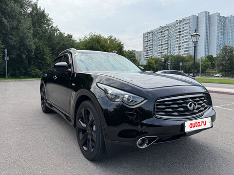2008 Infiniti FX50 II (S51), чёрный, 1350000 рублей, вид 2