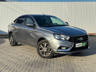 2017 Lada (ВАЗ) Vesta I, серый, 849000 рублей, вид 3