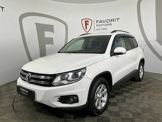 2013 Volkswagen Tiguan I Рестайлинг, белый, 1094000 рублей, вид 1