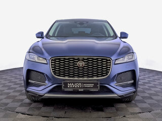 2021 Jaguar F-Pace I Рестайлинг, синий, 4820000 рублей, вид 2