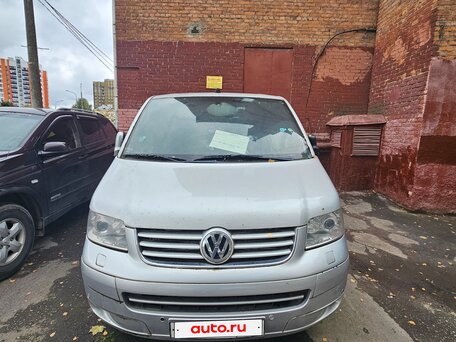 2007 Volkswagen Multivan T5, серый, 850000 рублей, вид 2