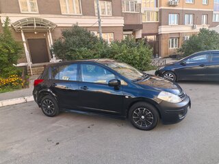 2012 Nissan Tiida Latio I, чёрный, 495000 рублей, вид 4