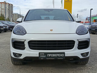 2014 Porsche Cayenne Diesel II Рестайлинг (958), белый, 2920000 рублей, вид 2