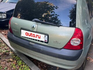 2002 Renault Clio II Рестайлинг, серый, 235000 рублей, вид 4