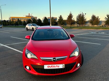 2012 Opel Astra GTC J Рестайлинг, красный, 610000 рублей, вид 2