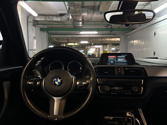 2019 BMW 1 серии 118i II (F20/F21) Рестайлинг 2, синий, 2300000 рублей - вид 8