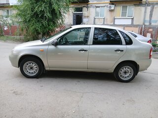 2009 Lada (ВАЗ) Kalina I, жёлтый, 195000 рублей, вид 4