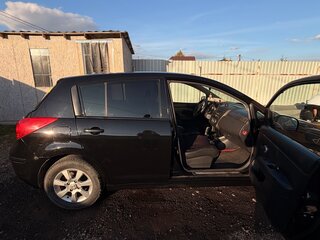 2008 Nissan Tiida I, чёрный, 650000 рублей, вид 5