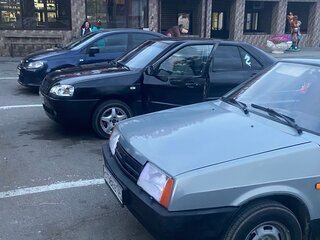 2004 Lada (ВАЗ) 21099, серый, 180000 рублей, вид 2
