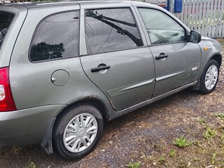 2011 Lada (ВАЗ) Kalina I, серый, 180000 рублей, вид 3