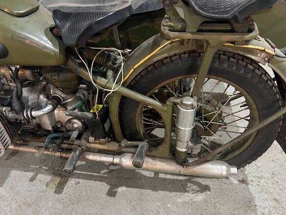 1953 Урал M-72, зелёный, 350000 рублей - вид 13