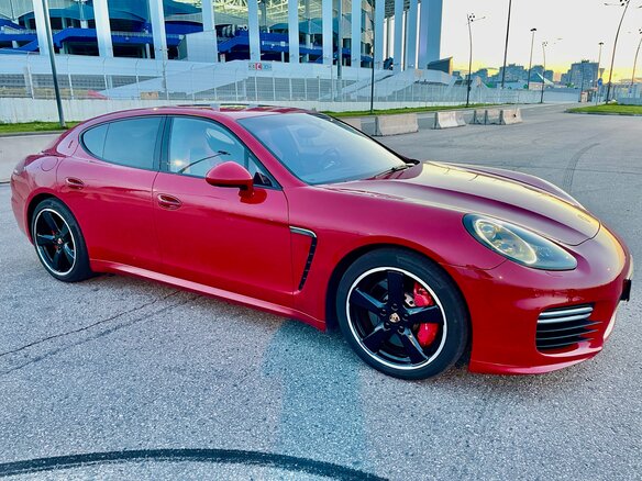 2015 Porsche Panamera GTS I Рестайлинг, красный, 4500000 рублей - вид 7