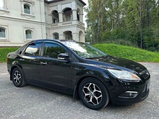 2010 Ford Focus II Рестайлинг, чёрный, 830000 рублей, вид 4