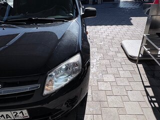 2015 Lada (ВАЗ) Granta I, чёрный, 490000 рублей, вид 1