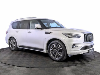 2019 Infiniti QX80 I Рестайлинг 2, белый, 5560000 рублей, вид 3