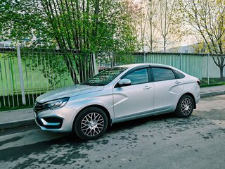 2024 Lada (ВАЗ) Vesta I Рестайлинг (NG), серый, 1350000 рублей, вид 3