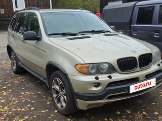 2001 BMW X5 3.0i I (E53), серый, 600000 рублей, вид 3