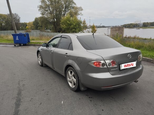 2005 Mazda 6 I (GG), серебристый, 220000 рублей - вид 2