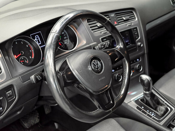2014 Volkswagen Golf VII, серый - вид 16