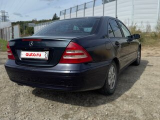 2001 Mercedes-Benz C-Класс 180 II (W203), синий, 390000 рублей, вид 4