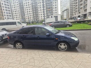 2004 Ford Focus I Рестайлинг, синий, 150000 рублей, вид 3