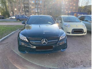 2020 Mercedes-Benz C-Класс 180 IV (W205) Рестайлинг, чёрный, 3700000 рублей, вид 1