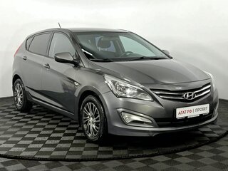 2015 Hyundai Solaris I Рестайлинг, серый, 975000 рублей, вид 4
