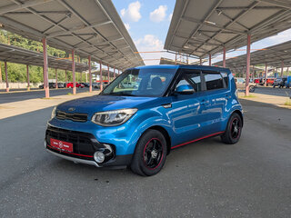 2017 Kia Soul II Рестайлинг, синий, 1399500 рублей, вид 4