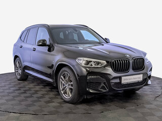 2021 BMW X3 30i xDrive III (G01), чёрный, 4490000 рублей, вид 3