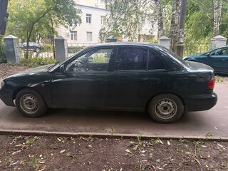 1995 Hyundai Accent I, зелёный, 75000 рублей, вид 5