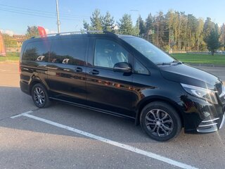 2021 Mercedes-Benz V-Класс Long 220 d длинный III (W447) Рестайлинг, чёрный, 4700000 рублей, вид 3