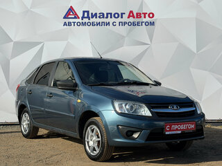2014 Lada (ВАЗ) Granta I, серый, 250000 рублей, вид 3