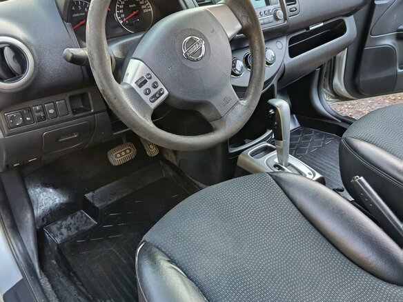 2012 Nissan Note I Рестайлинг, серый - вид 6