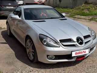 2008 Mercedes-Benz SLK-Класс 200 II (R171) Рестайлинг, серебристый, 1600005 рублей, вид 3