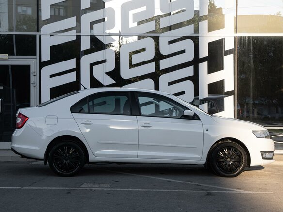 2014 Skoda Rapid I, белый, 955000 рублей - вид 4