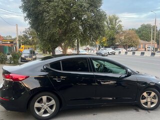 2017 Hyundai Elantra VI (AD), чёрный, 1250000 рублей, вид 4