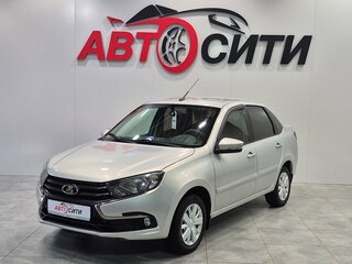 2019 Lada (ВАЗ) Granta I Рестайлинг, серебристый, 610000 рублей, вид 3