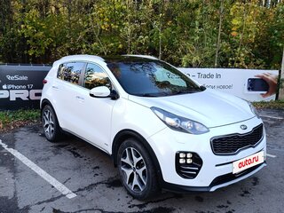 2016 Kia Sportage IV, белый, 2100000 рублей, вид 3