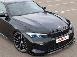 2022 BMW 3 серии M340i VII (G2x) Рестайлинг, чёрный, 4800000 рублей, вид 4