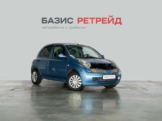 2007 Nissan Micra III (K12), синий, 529000 рублей, вид 3