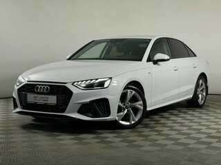 2021 Audi A4 40 TFSI V (B9) Рестайлинг, белый, 3099000 рублей, вид 1