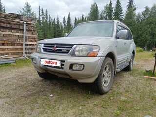 2001 Mitsubishi Montero III, серебристый, 600000 рублей, вид 1
