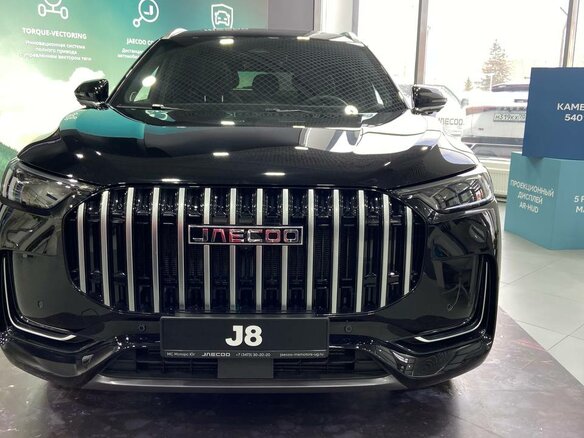 2025 Jaecoo J8, чёрный - вид 1