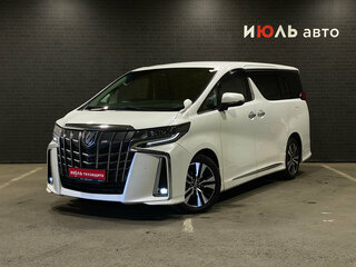 2019 Toyota Alphard III Рестайлинг, белый, 4100000 рублей, вид 1